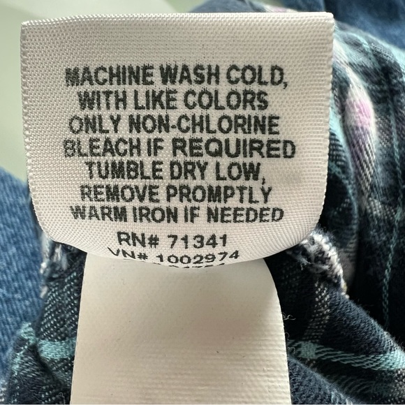 L.L. Bean Flannel Lined Original Relaxed Fit Jeans Women's Size 8 Regular - Picture 11 of 17